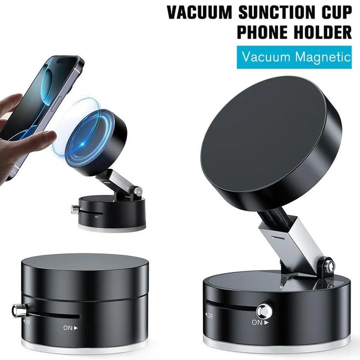 360° Magnetic Car Phone Holder – Strong Grip Mount