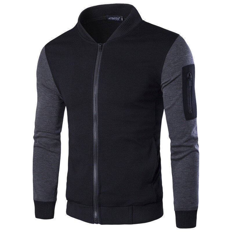 Men's Winter Bomber Zipper Jacket | VELONIX Official Product #1